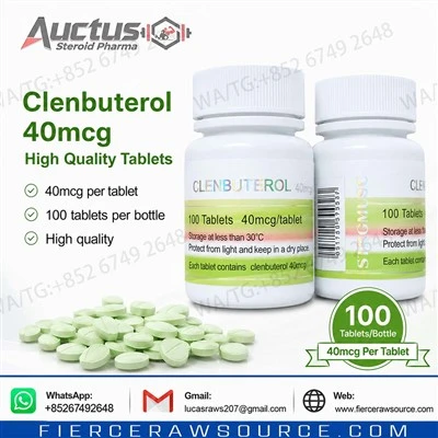 Proveedor de fabricación de tabletas a granel de clenbuterol de 40 mcg